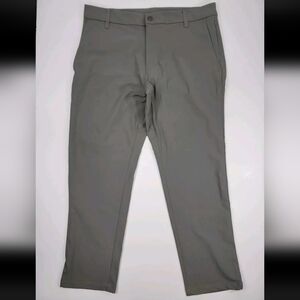 NEW Lululemon Commission Pant Classic ABC Warpstreme Men’s 34 X 28 Grayish Green